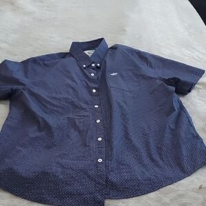 Dockers Navy Button Down Shirt
